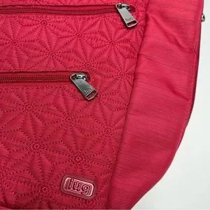 lug Bags Lug Jamboree Red Quilted Travel Bag Large Tote Poshmark